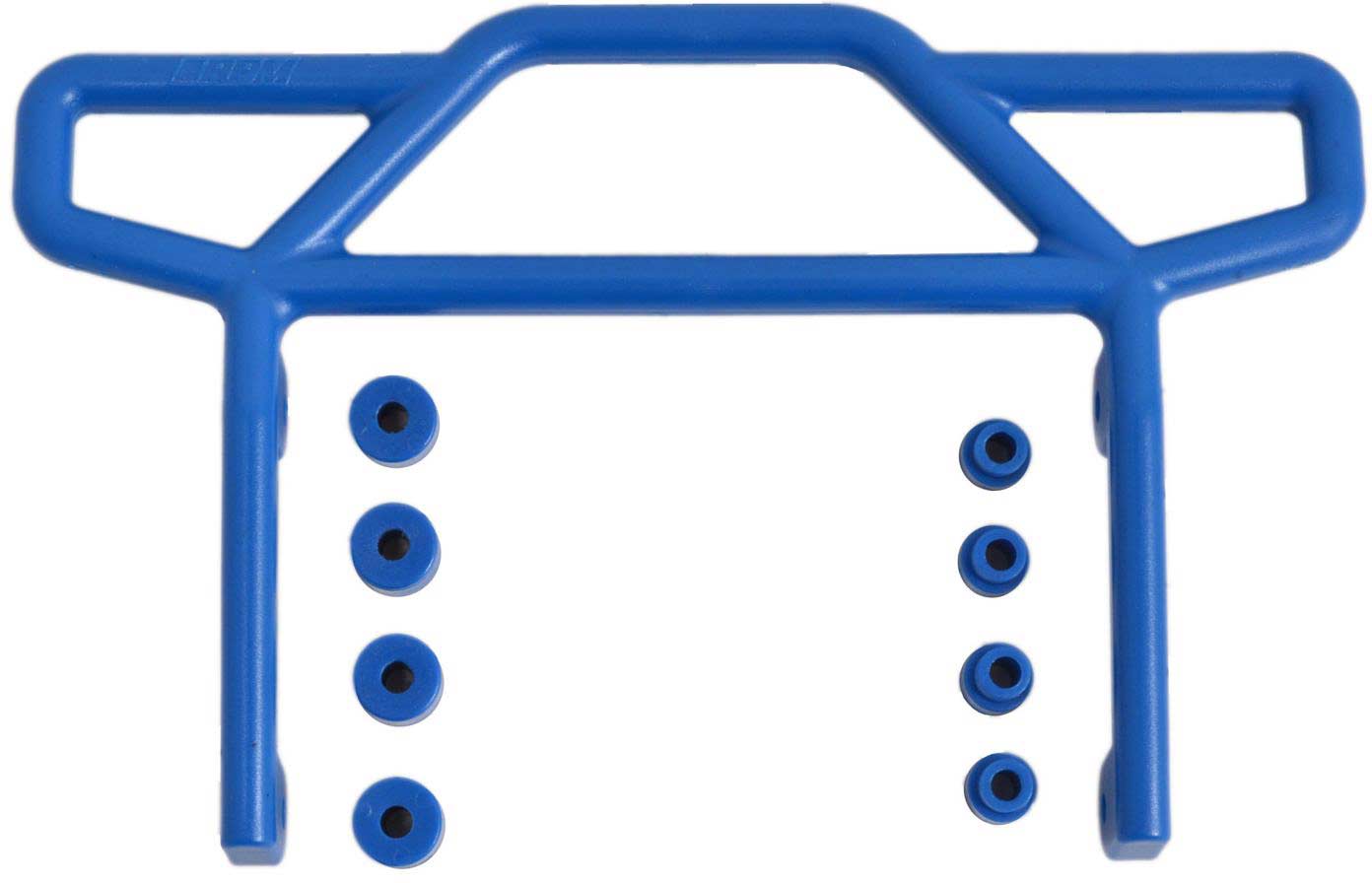 Rear Bumper Blue Rustler